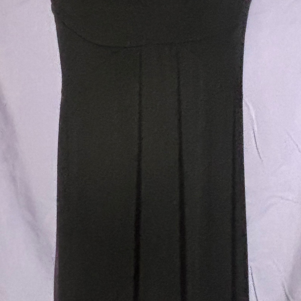 Nicole Miller Black sleeveless Pleated dress